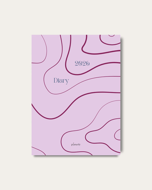 Dawn Minimal 2026 Weekly Diary