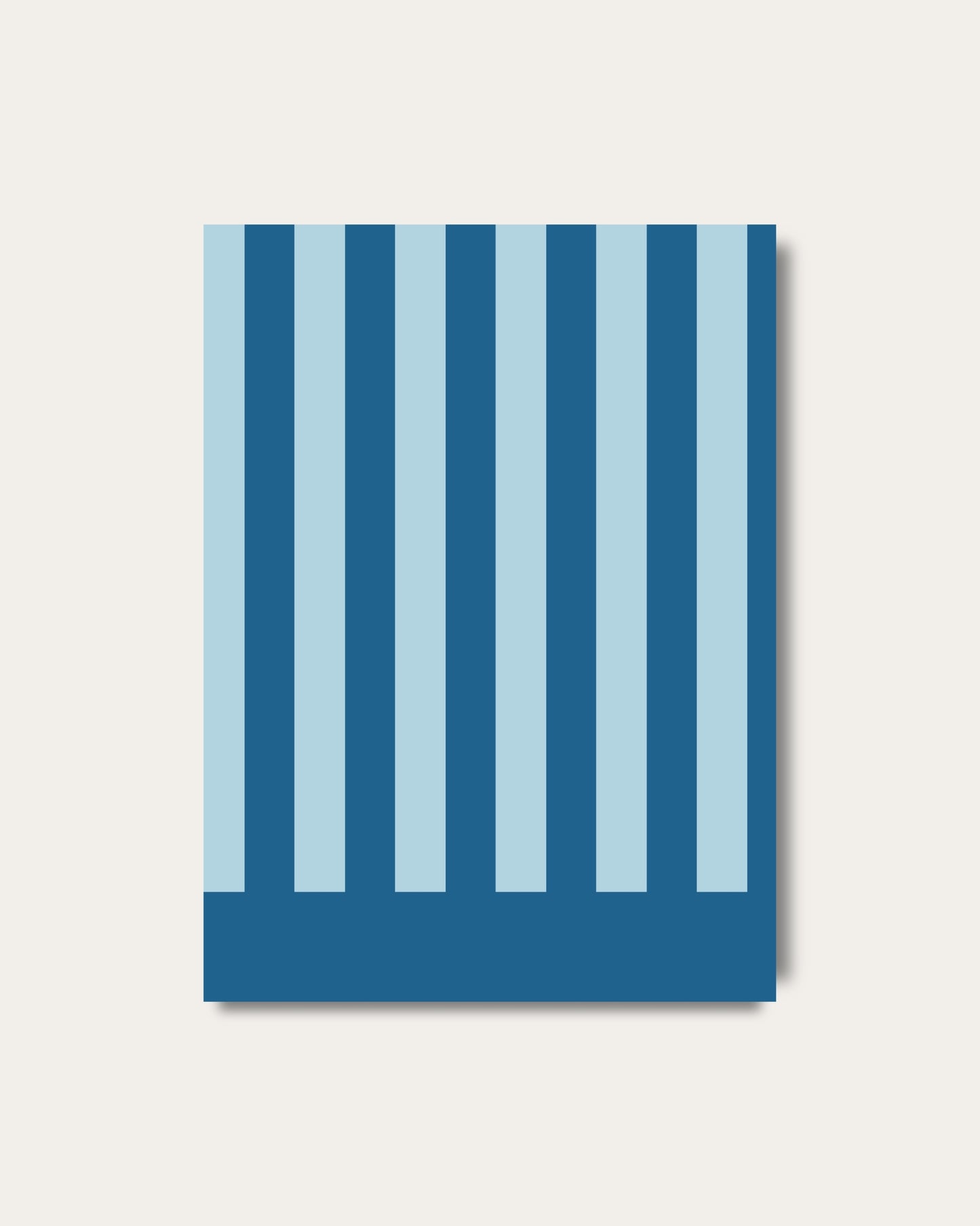 Ocean Stripes Notebook